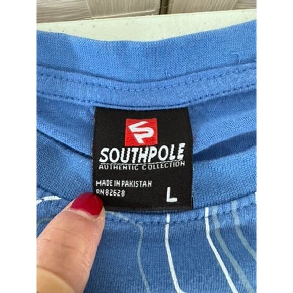 "SOUTHPOLE" Good Vibes T-Shirt,Vintage, Y2K, Street‎ Wear, 3-D Bunny, Hip Hop - Picture 4 of 10